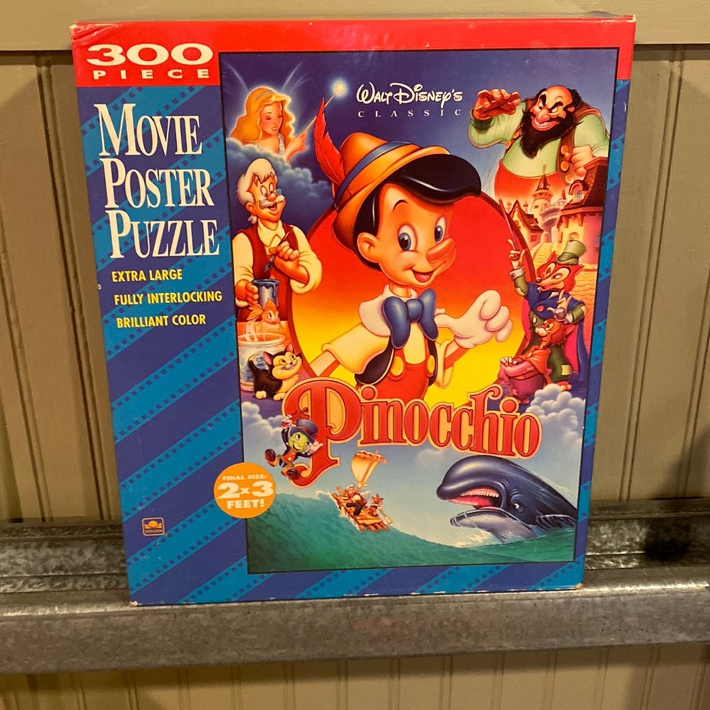 Disney’s Movie Poster Puzzle, Pinocchio